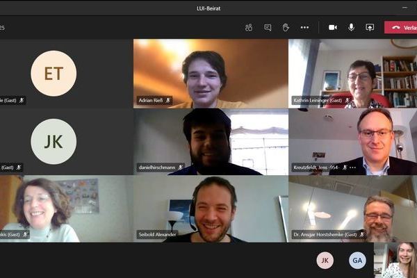 LUI-Beiratssitzung am 2. M�rz 21